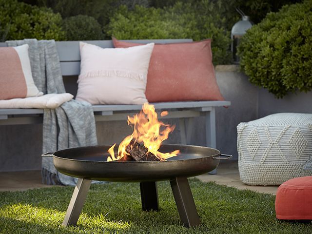 bq firepit - how to host bonfire night - inspiration - goodhomesmagazine.com