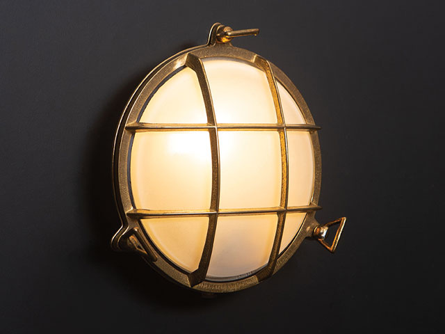 nautical-style bathroom light: Dowsing & Reynolds nautical-style Chris Bulkhead light