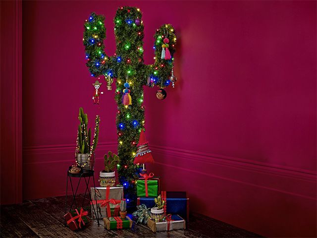 dobbies cactus tree - sneak peek of Dobbie's cactus christmas tree! - shopping - goodhomesmagazine.com