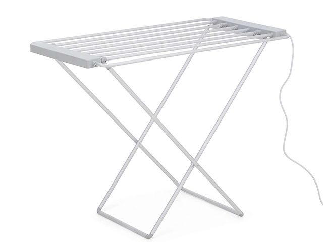 dunelm airer - buyer's guide to heated clothes airer - shopping - goodhomesmagazine.com
