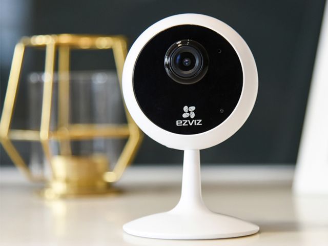 ezviz cvamera - buyer's guide to smart indoor security cameras - living room - goodhomesmagazine.com