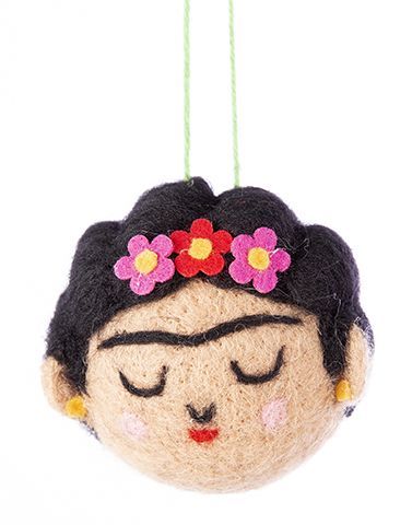 frida dobbies - our favourite quirky christmas baubles - shopping - goodhomesmagazine.com
