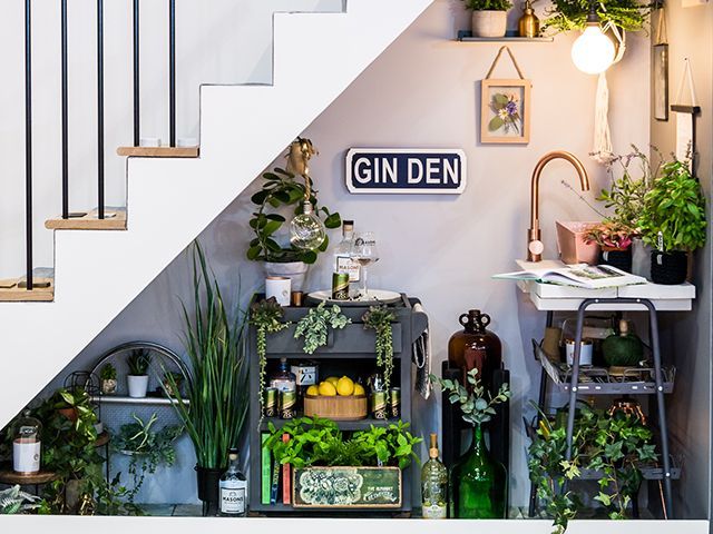 grand designs live under the stairs project - potting station - inspiration - goodhomesmagazine.com