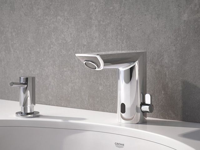 Grohe's hands-free basinmixer tap with sensor - bathroom - goodhomesmagazine.com