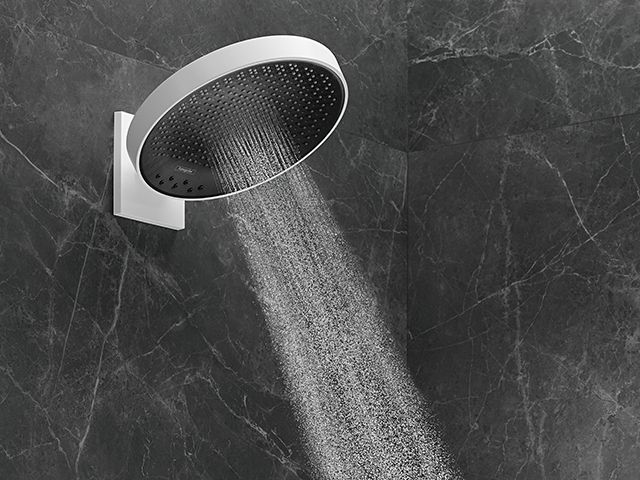 Hansgrohe's rainfinity offers a rainfall and jet spray within one showerhead - bathroom - goodhomesmagazine.com