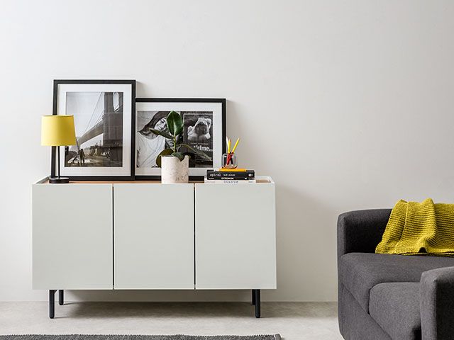 made sideboard - 10 stylish and affordable sideboards - living room - goodhomesmagazine.com