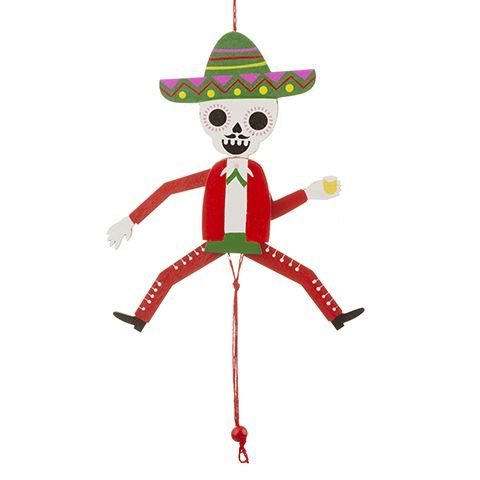 mexican skull dobbies - sneak peek of Dobbie's cactus Christmas tree - shopping - goodhomesmagazine.com