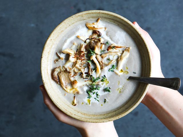 mushroom soup - 4 autumnal soup recipes - kitchen - goodhomesmagazine.com