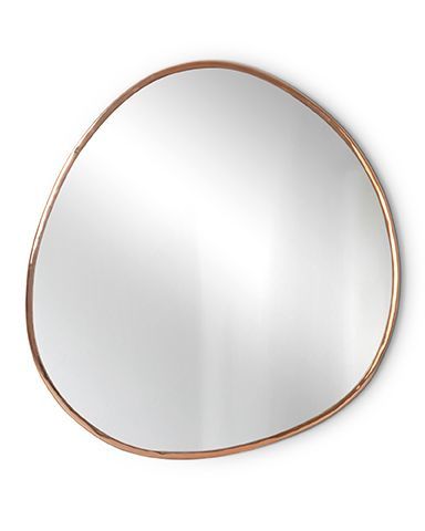 oliver bonas mirror - interior trend watch: imperfect forms - inspiration - goodhomesmagazine.com