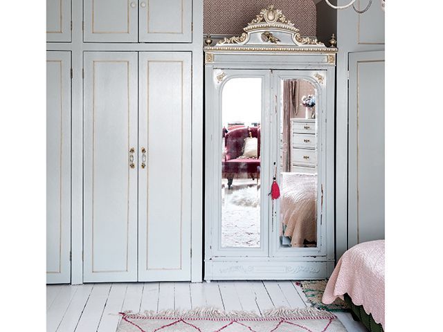 pearl lower bedroom wardobes faded glamour - home tours - goodhomesmagazine.com