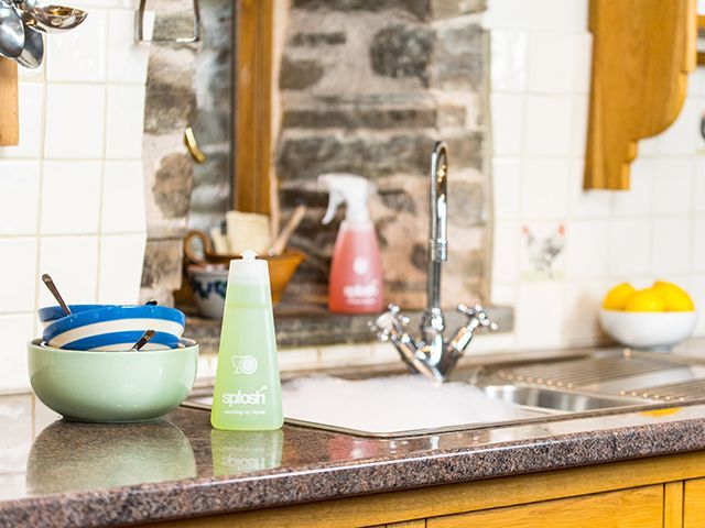 instagram trends countertop basin with gold taps by @triciavaughn - bathroom - goodhomesmagazine.com