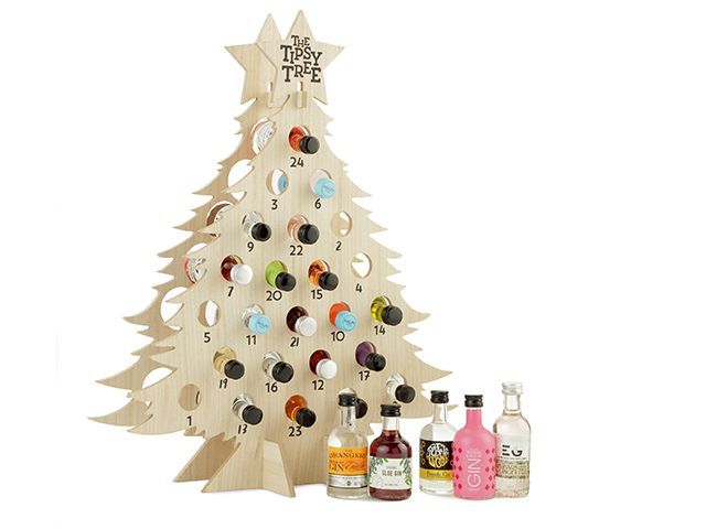 tipsy tree flavoured gin advent calendar - christmas shopping - goodhomesmagazine.com