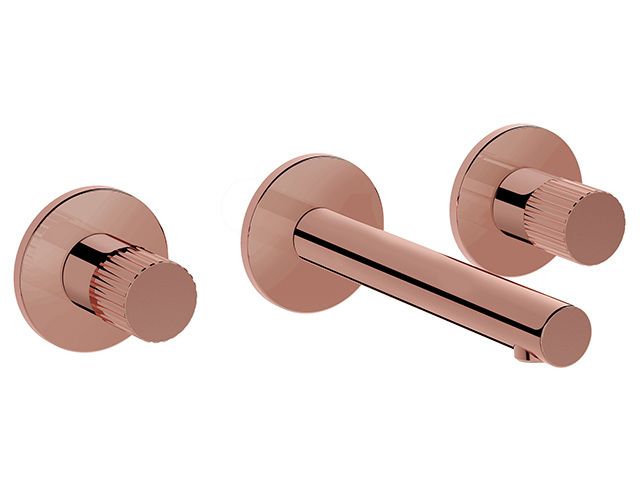 Vitra origin bath filler tap in copper - bathroom - goodhomesmagazine.com