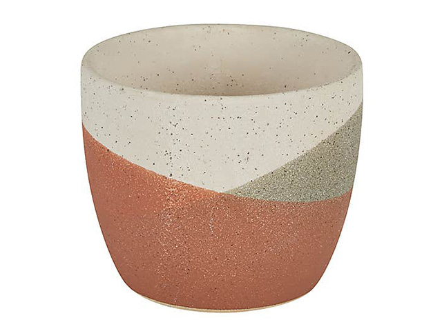 Dip Glaze Plant Pot Terracotta  -  secret santa gift ideas goodhomesmagazine.com