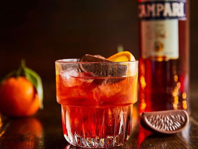 Chocolate orange Negroni - Credit: Campari