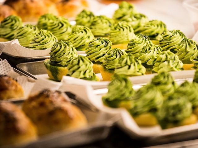 Cucumber dill tartlets - Credit: Jason Atherton