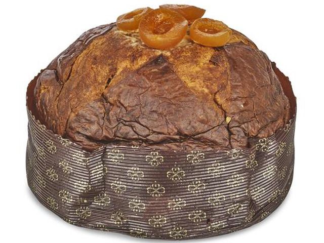 De Vivo Apricot Panettone 1kg unboxed - Credit: Sacla'