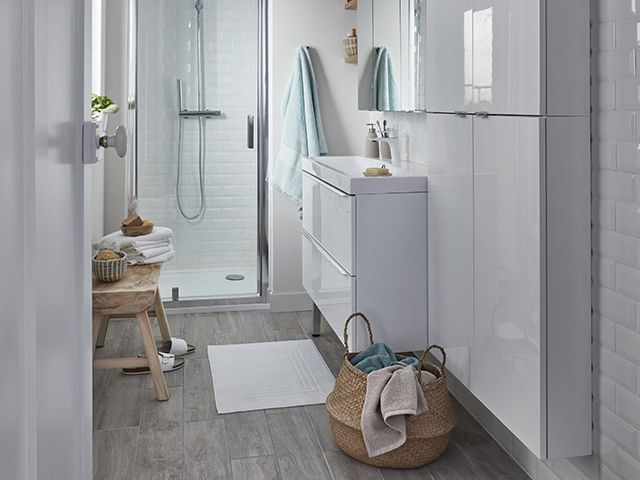 b&q bathroom storage range beloya - bathroom - goodhomesmagazine.com