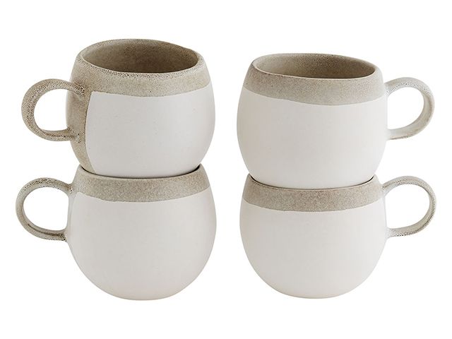 habitat olivia mug eggshell set of four - christmas gift ideas - goodhomesmagazine.com