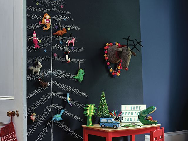 homesense chalkboard christmas tree - goodhomesmagazine.com