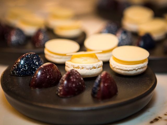 Lemon Meringue and Chocolate Petit Fours - Credit: Jason Atherton