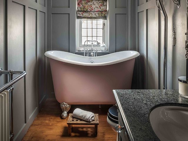 albion bath co tubby bath pink - bathroom - goodhomesmagazine.com