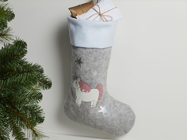 bq stocking - 7 quirky christmas stockings - shopping - goodhomesmagazine.com