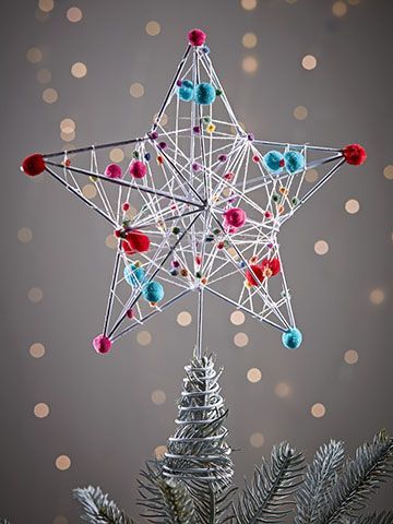 coxandcox topper - 7 quirky christmas tree toppers - shopping - goodhomesmagazine.com