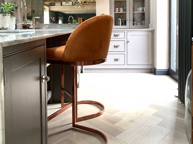 cultfurniture bar stool - top tips on styling velvet - inspiration - goodhomesmagazine.com