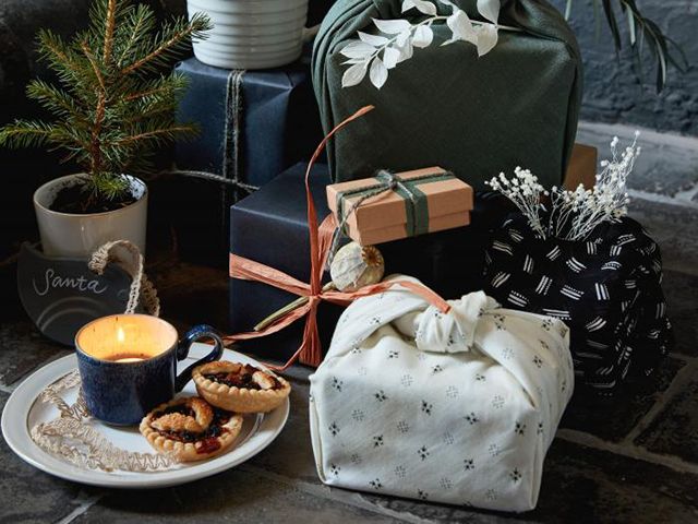 denby conscious christmas gift wrap lifestyle - goodhomesmagazine.com