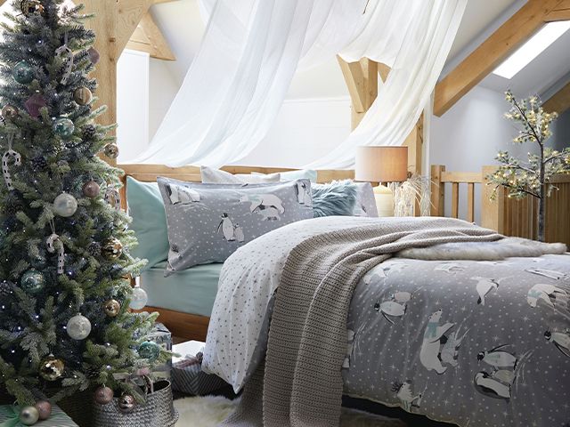 dunelm bedding - our fave animal-themed Christmas bedding - bedroom - goodhomesmagazine.com