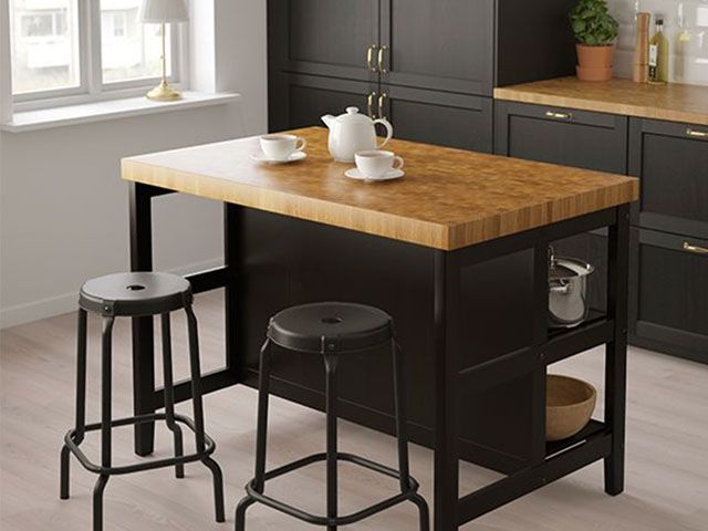 ikea kitchen trolley - easy kitchen decorating updates for renters - kitchen - goodhomesmagazine.com