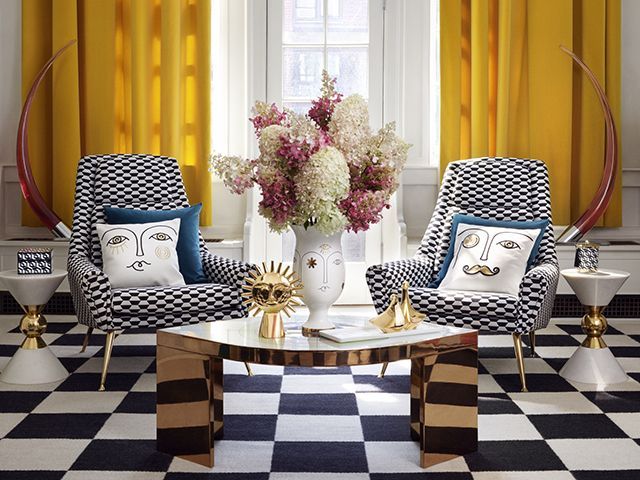 Jonathan adler for H&M home collection living room - goodhomesmagazine.com