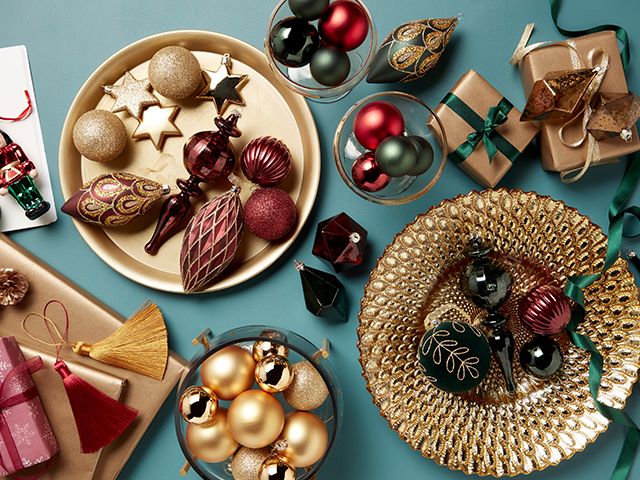 luxeforlessopener - luxe vs less: christmas decorations - shopping - goodhomesmagazine.com