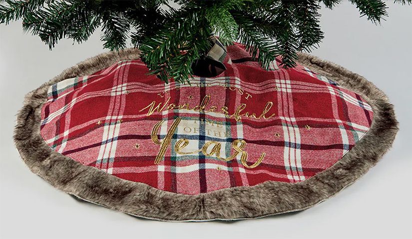 matalan tree skirt - 9 of the best tree skirts - shopping - goodhomesmagazine.com