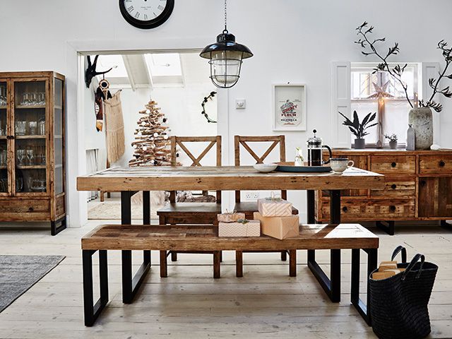 modish living extendable table copy - the best space-saving extendable dining tables - dining room - goodhomesmagazine.com
