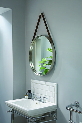 myfurniture mirror - quick bathroom updates for renters - bathroom - goodhomesmagazine.com