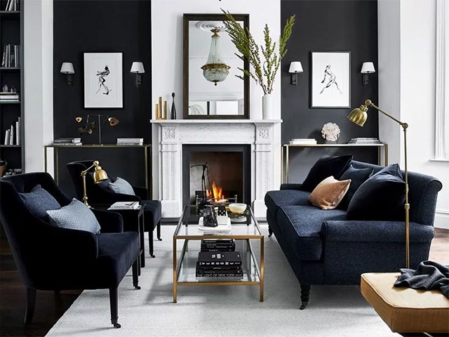 neptune black sofas and armchairs - goodhomesmagazine.com