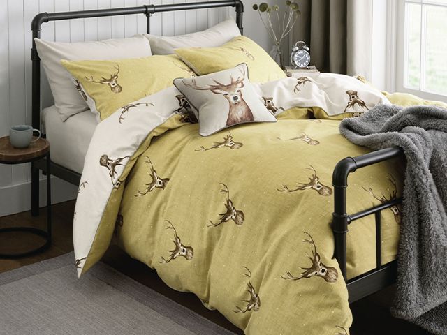 next bedding - our fave animal-themed Christmas bedding - bedroom - goodhomesmagazine.com