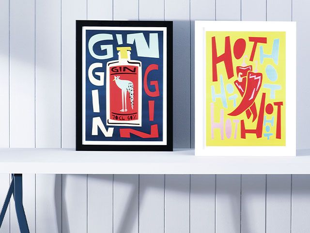 oliverbonas gin print - gift guide for gin lovers - shopping - goodhomesmagazine.com