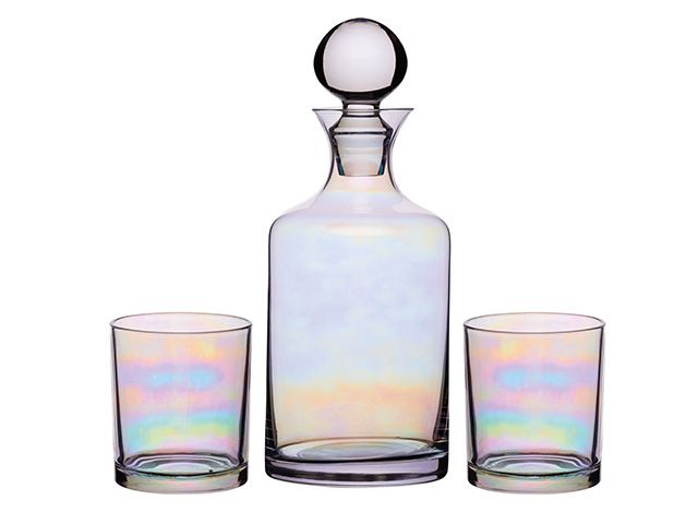 wayfair carafe - take a look at Vogue Williams' Christmas dining room makeover - dining room - goodhomesmagazine.com