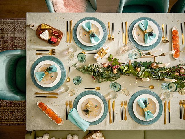 wayfair diningroom - take a look at Vogue Williams' Christmas dining room makeover - dining room - goodhomesmagazine.com