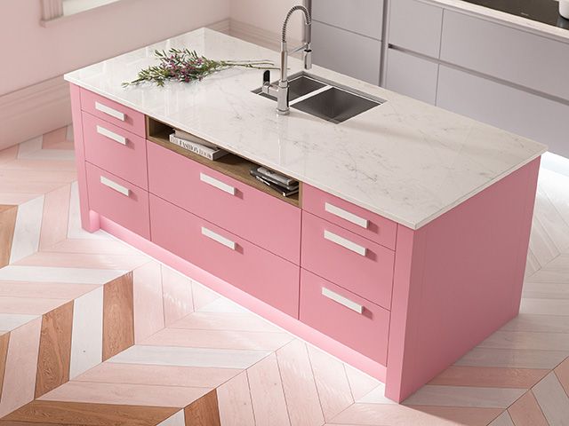 wren kitchens baby pink - goodhomesmagazine.com