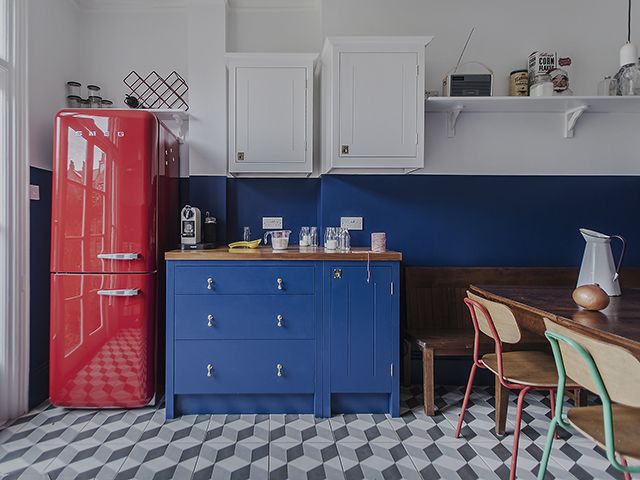 british standard cobalt blue kitchen - goodhomesmagazine.com
