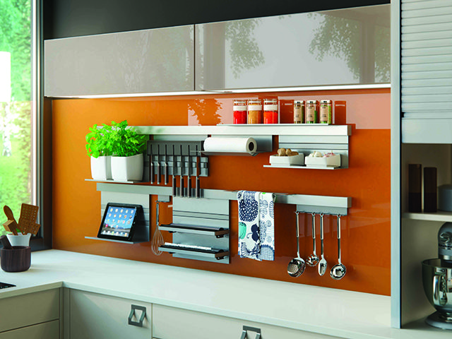 mereway kitchens magnetic storage splashback - goodhomesmagazine.com