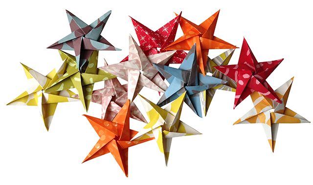 cambridge imprint origami star - christmas gift - goodhomesmagazine.com