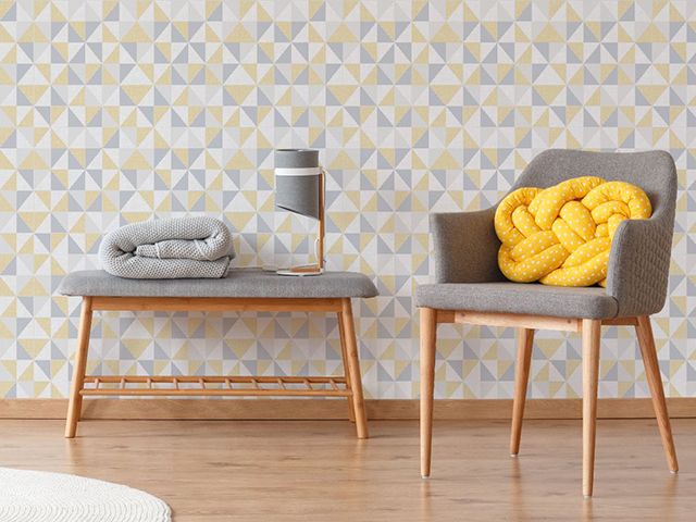 cult furniture grey and yellow trend - goodhomesmagazine.com