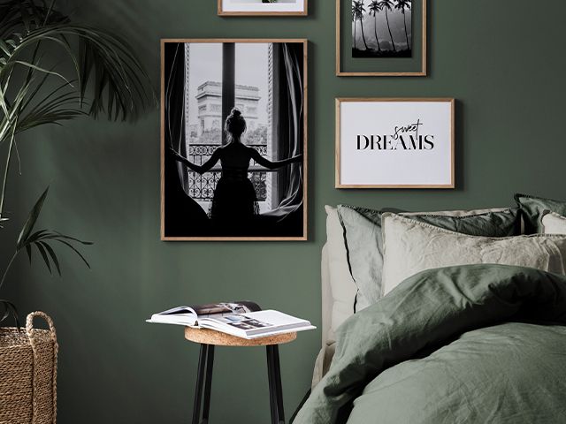 desenio artwork - 6 bedroom updates for renters - bedroom - goodhomesmagazine.com