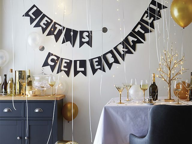 dunelm opener - how to be the best NYE party host -inspiration - goodhomesmagazine.com