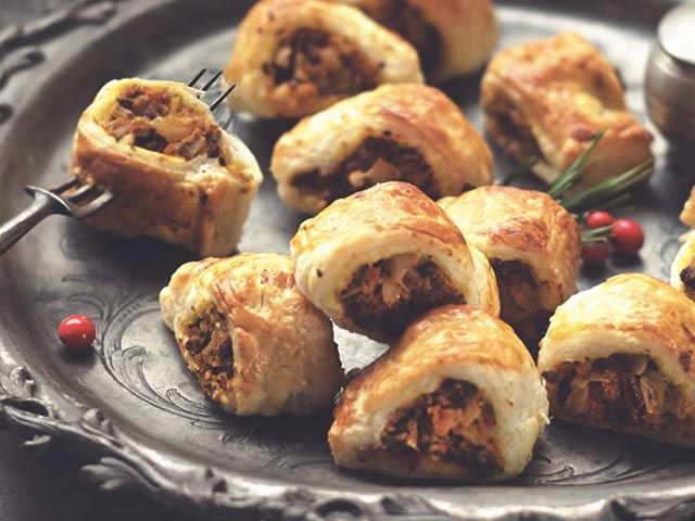 guorn rolls - 4 delicious new years eve canape recipes - kitchen - goodhomesmagazine.com